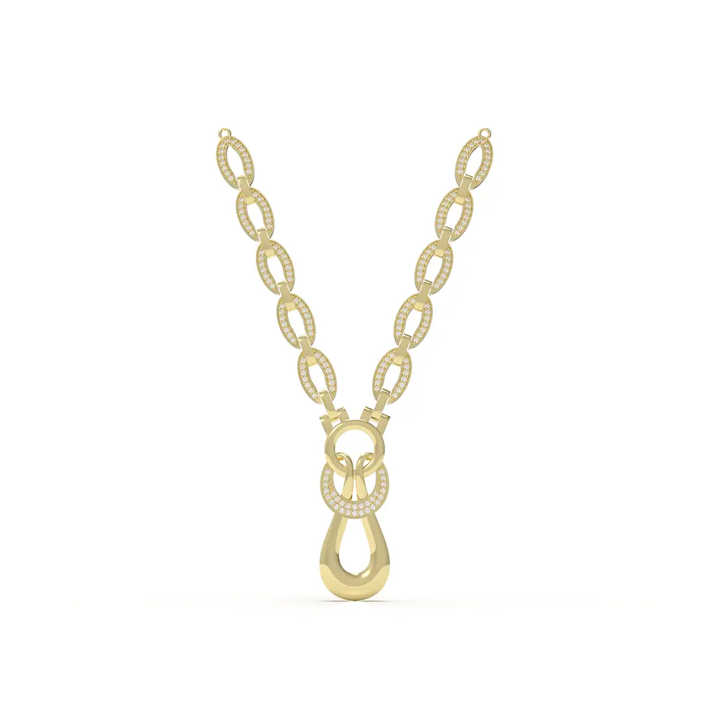 Circular Cascade Necklace Circular Cascade Necklace - Image 1