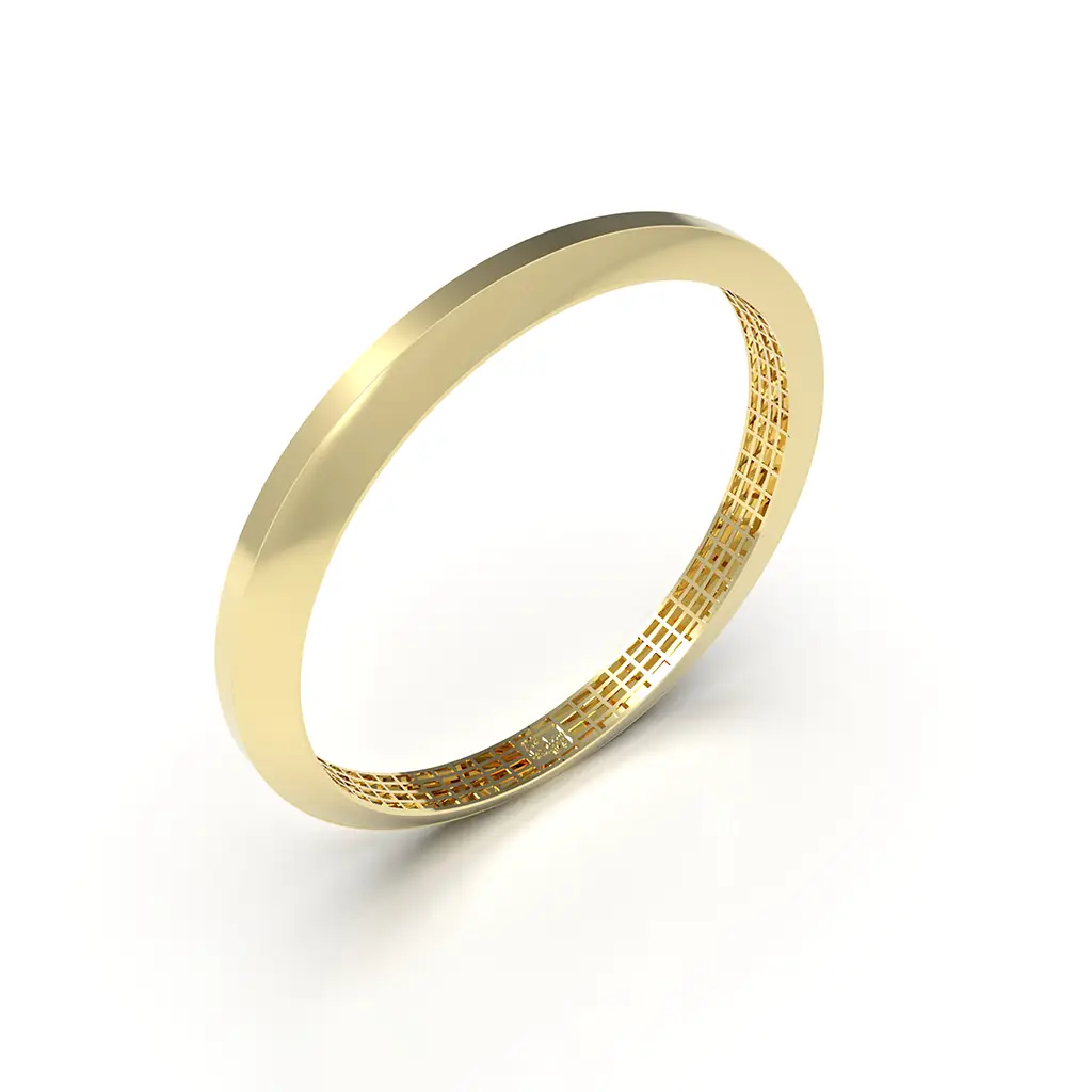 Classic Gleam Gold Bangle Classic Gleam Gold Bangle - Image 1
