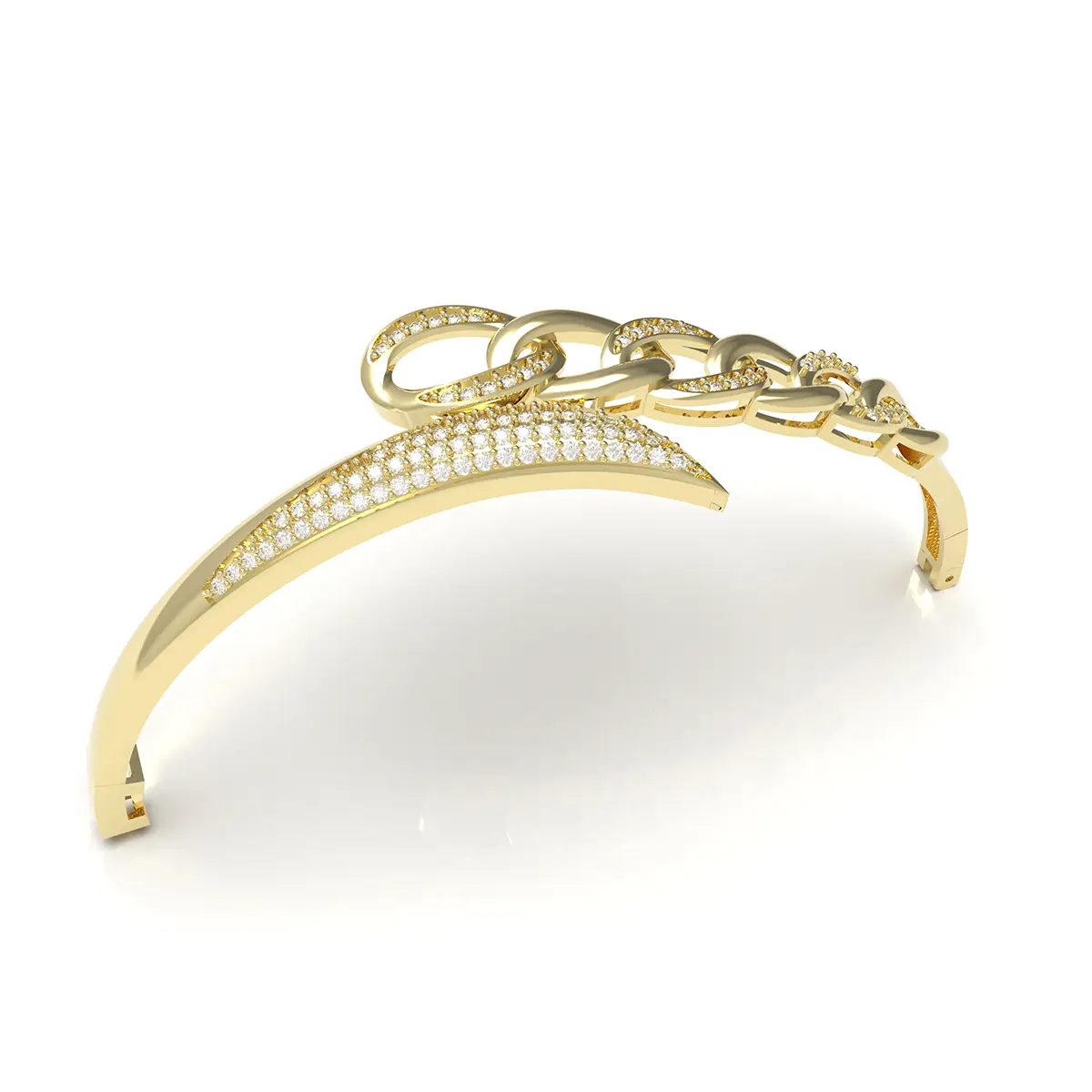Classy Cuban Bangle Classy Cuban Cuff - Image 1