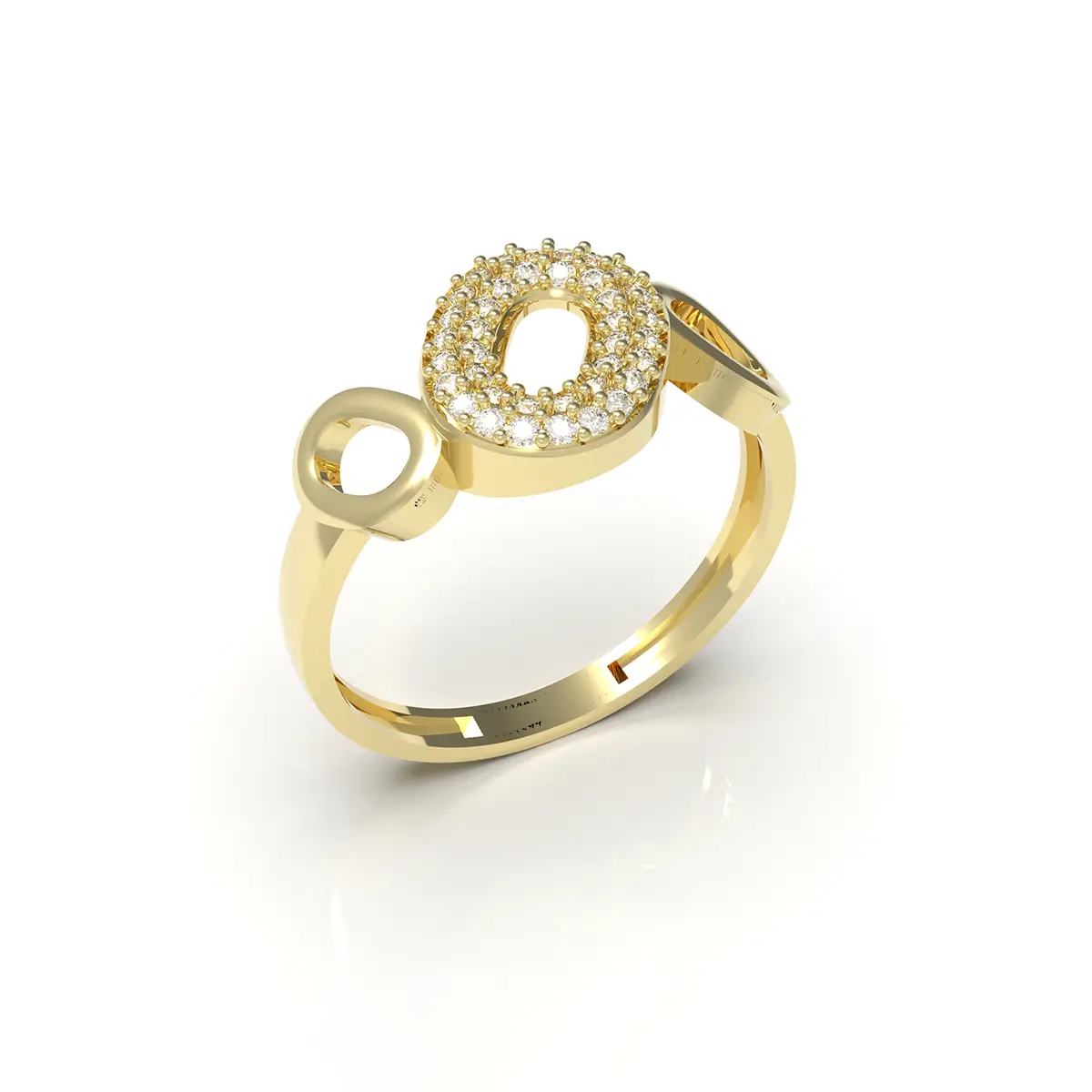 Crowned Circle Ring Crowned Circle Ring - Image 1
