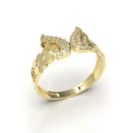Crystal Butterfly Ring