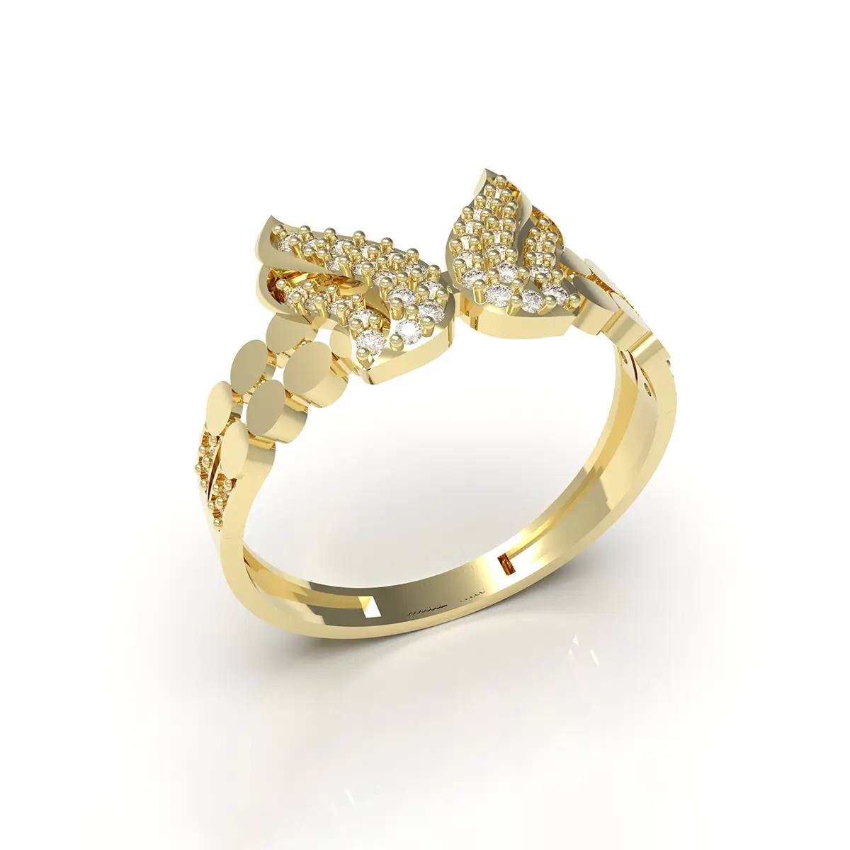 Crystal Butterfly Ring Crystal Butterfly Ring - Image 1