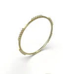 Grid of Gold Bangle