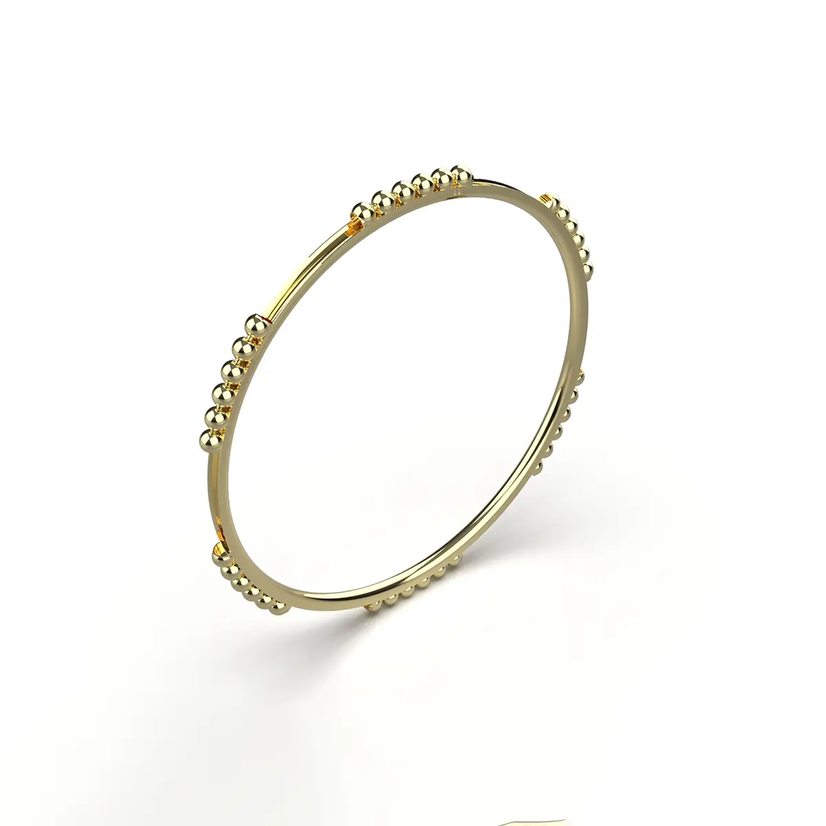 Grid of Gold Bangle Grid of Gold Bangle - Image 1