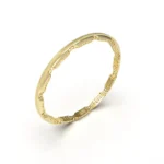 Grided Pyramid Crest Bangle