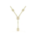 Hexasquare Y Necklace