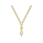 Interlace Drop Necklace