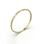 Luxe Gold Grid Bangle