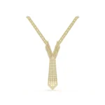 Pave-Y Cascade Necklace