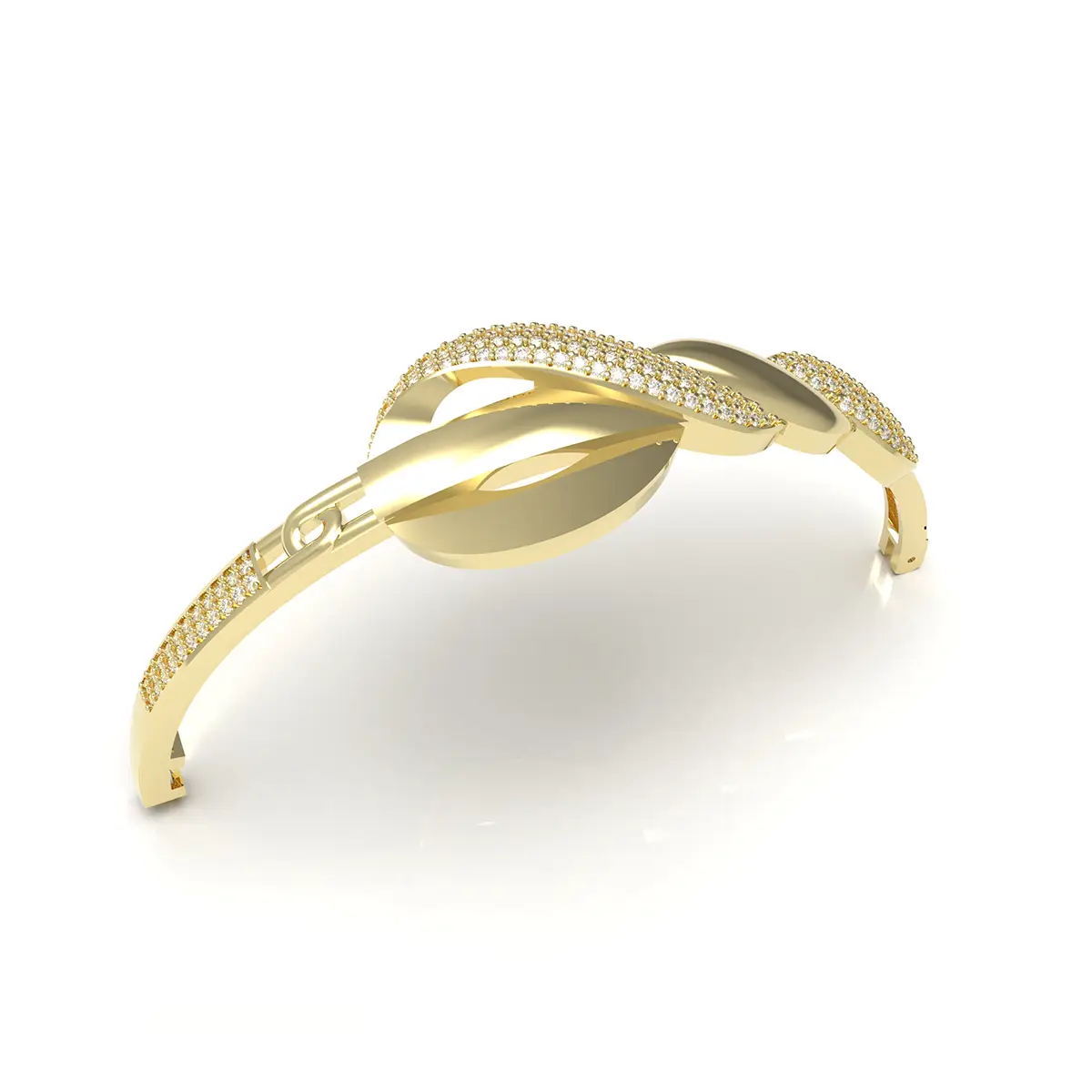 Spiral Bangle Spiral Cuff - Image 1