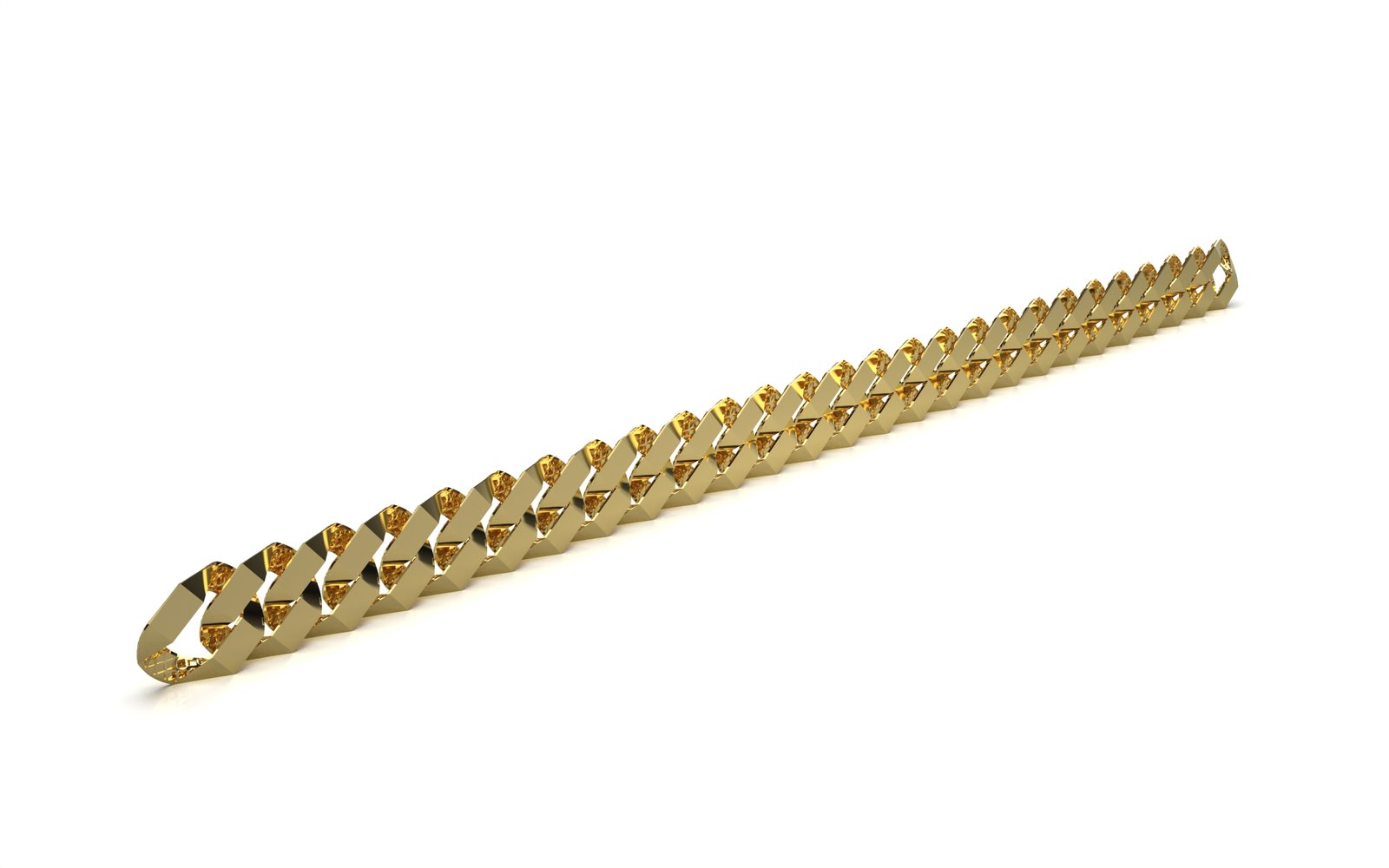 Gleaming Polished Chain Bracelet