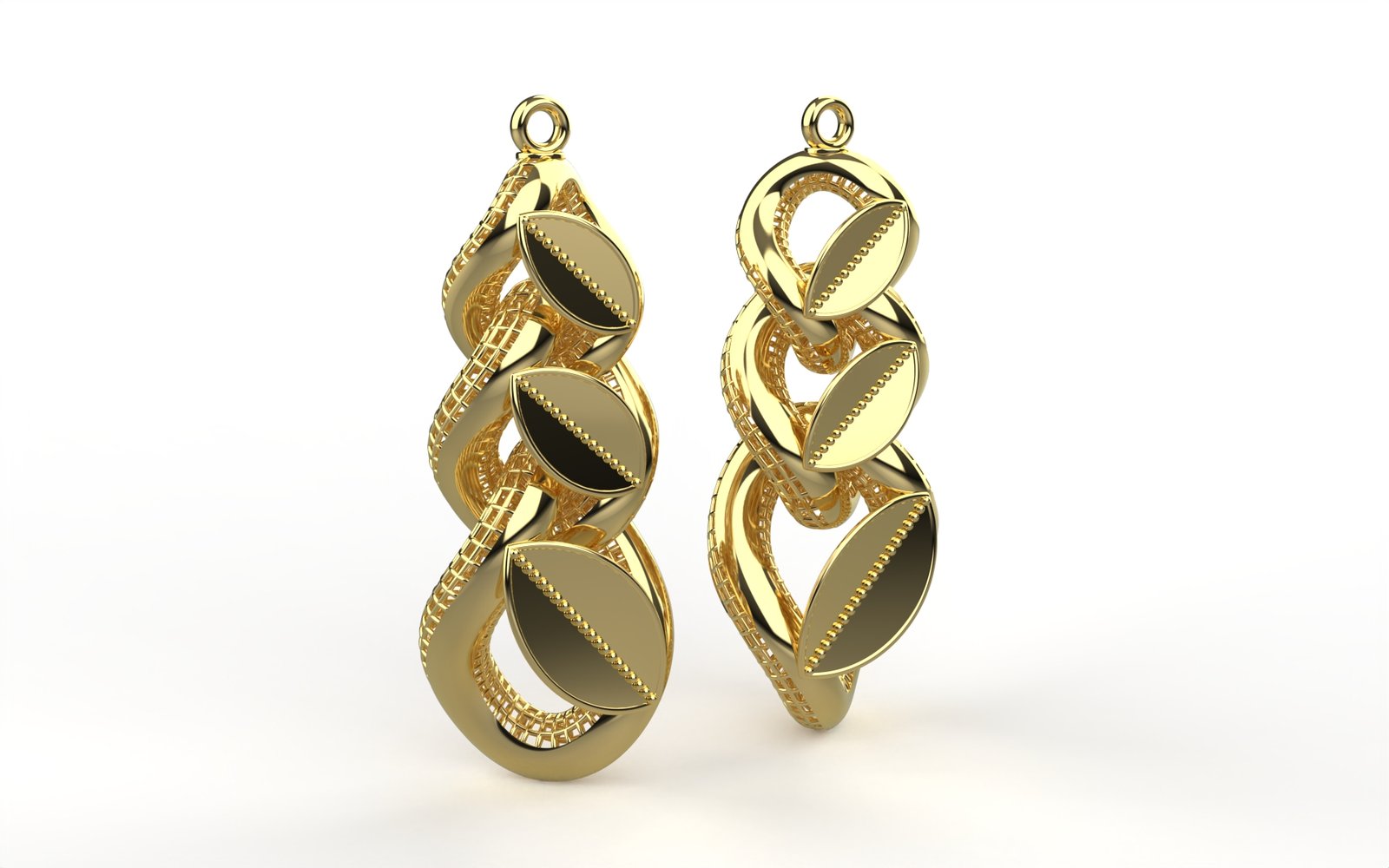 Serene Beaded Hoop Earrings