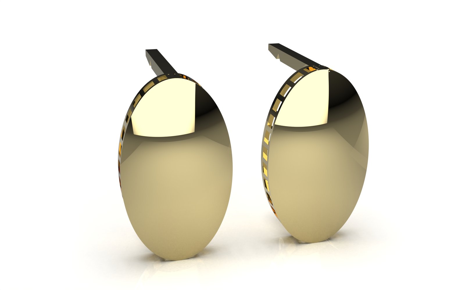 Gleaming Stud Earrings