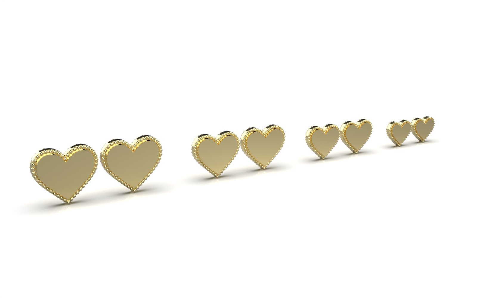 Dazzling Textured Drop Earrings