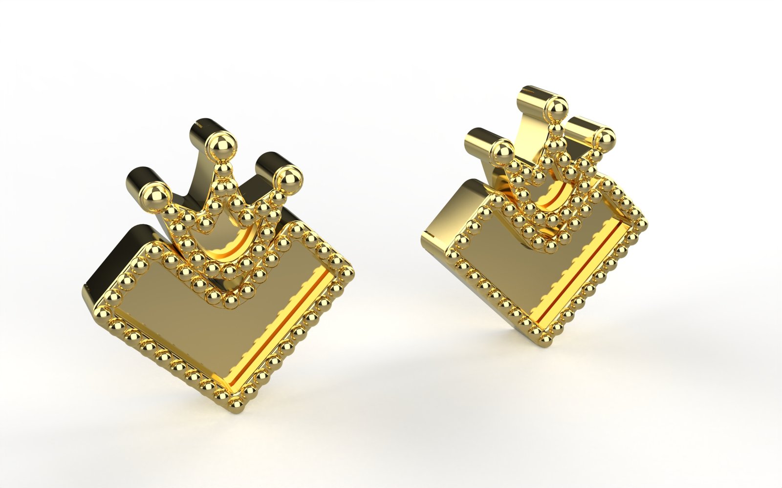 Starlight Engraved Drop Earrings