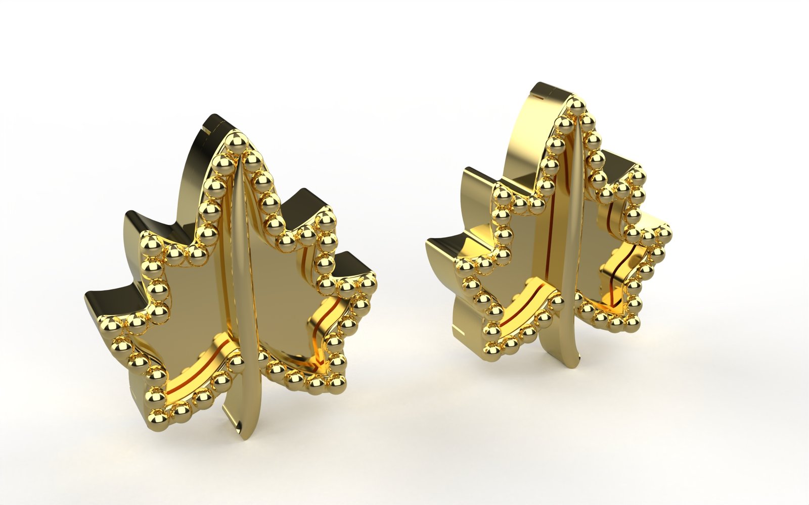 Opulent Engraved Hoop Earrings