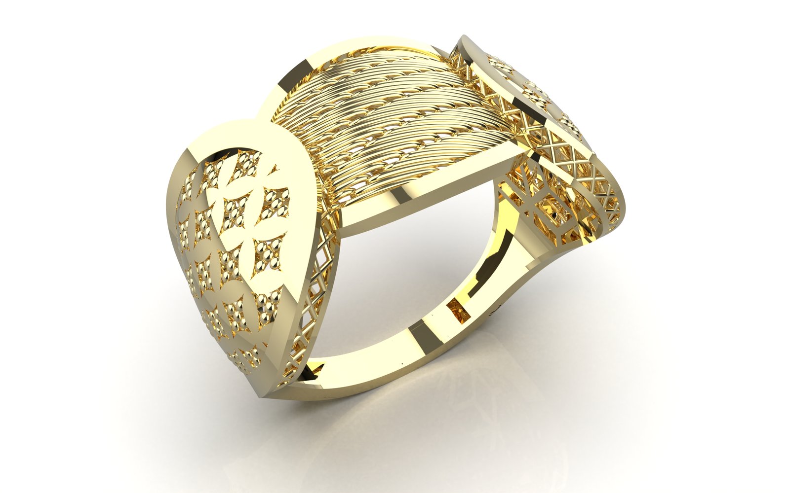Radiant Beaded Band