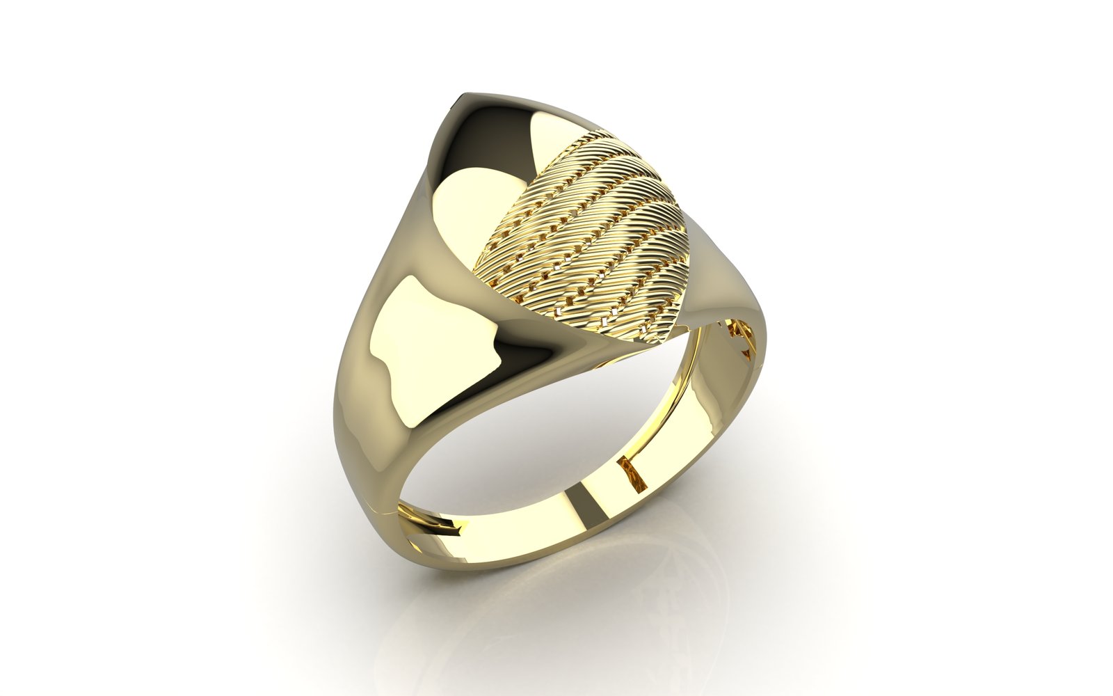 Splendid Gilded Ring