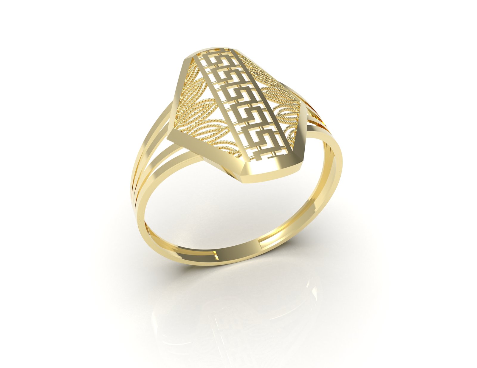 Divine Solitaire Ring