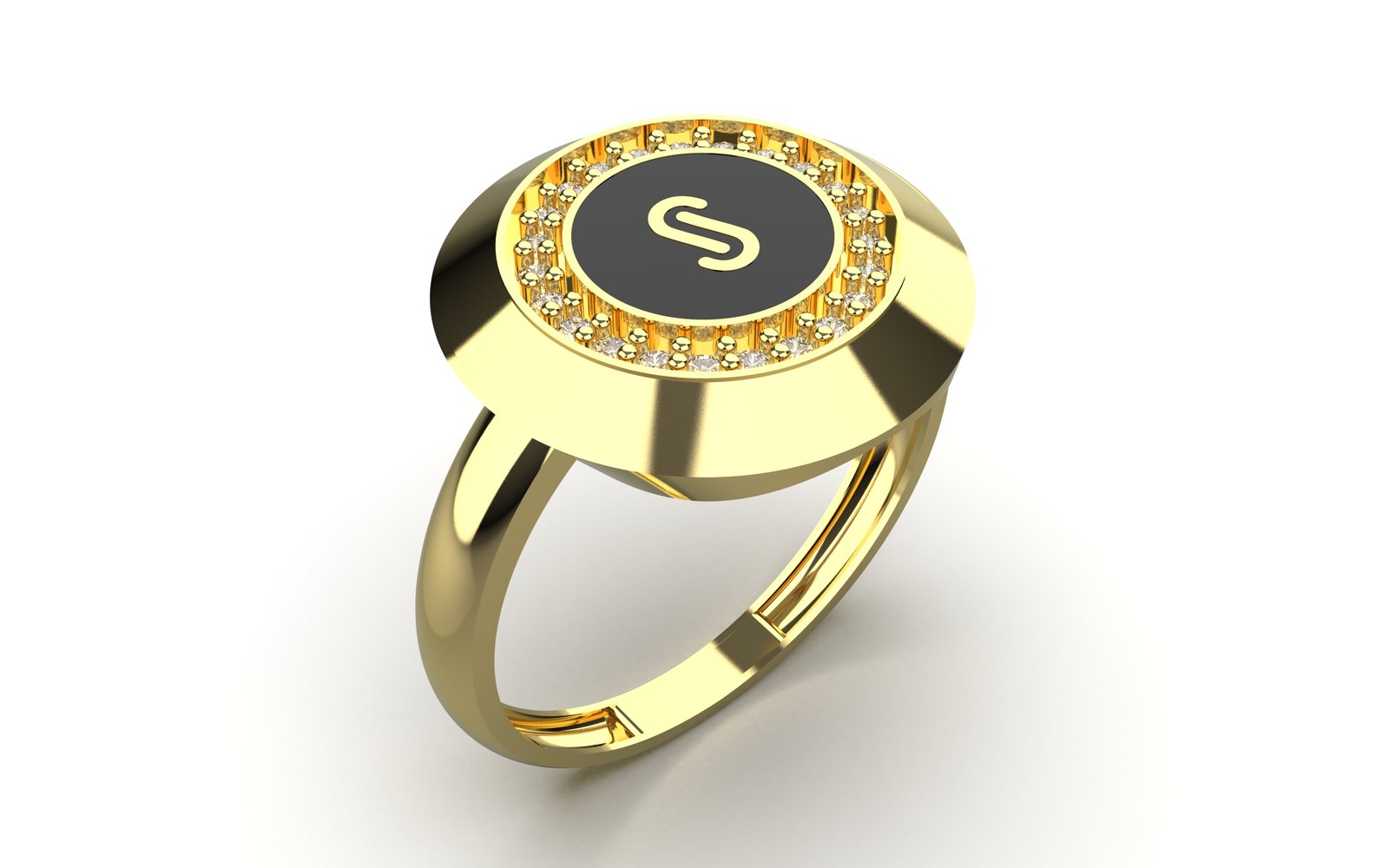 Radiant Textured Eternity Band