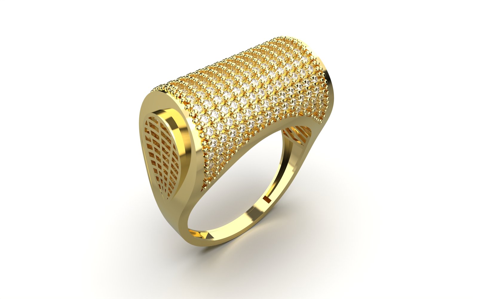 Serene Filigree Band