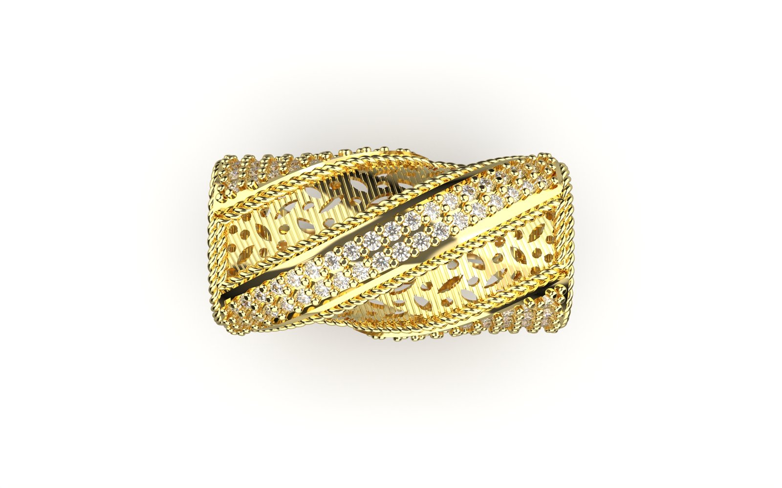 Majestic Gilded Ring