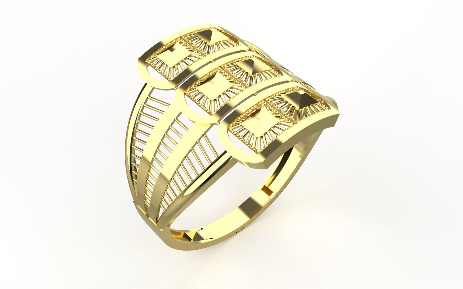 Serene Gilded Band