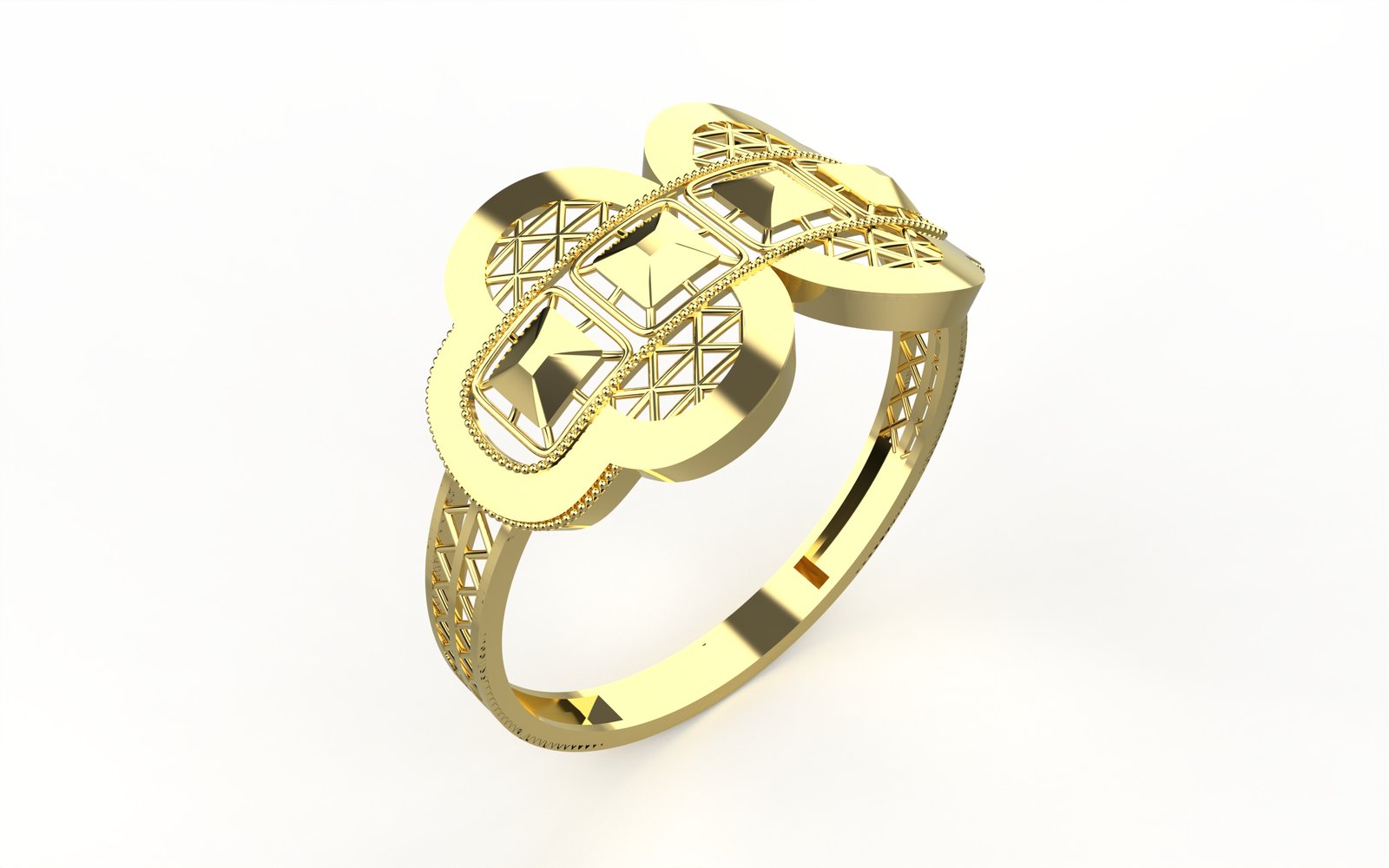 Majestic Beaded Ring