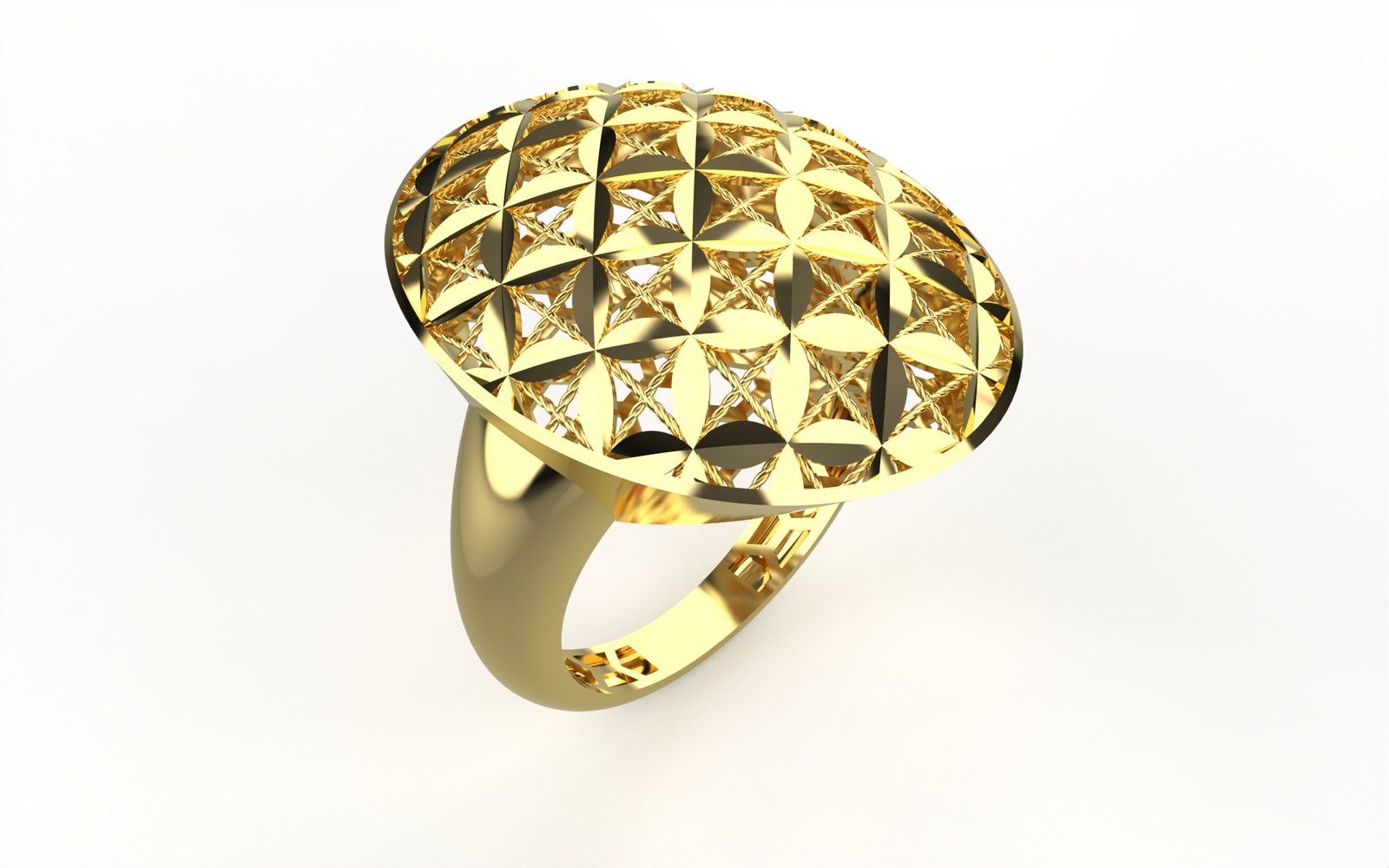 Graceful Gold Ring
