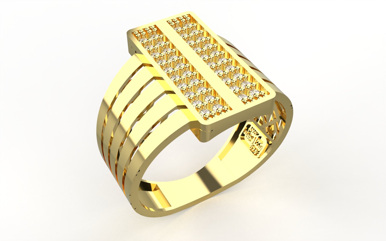 Imperial Gold Solitaire Ring