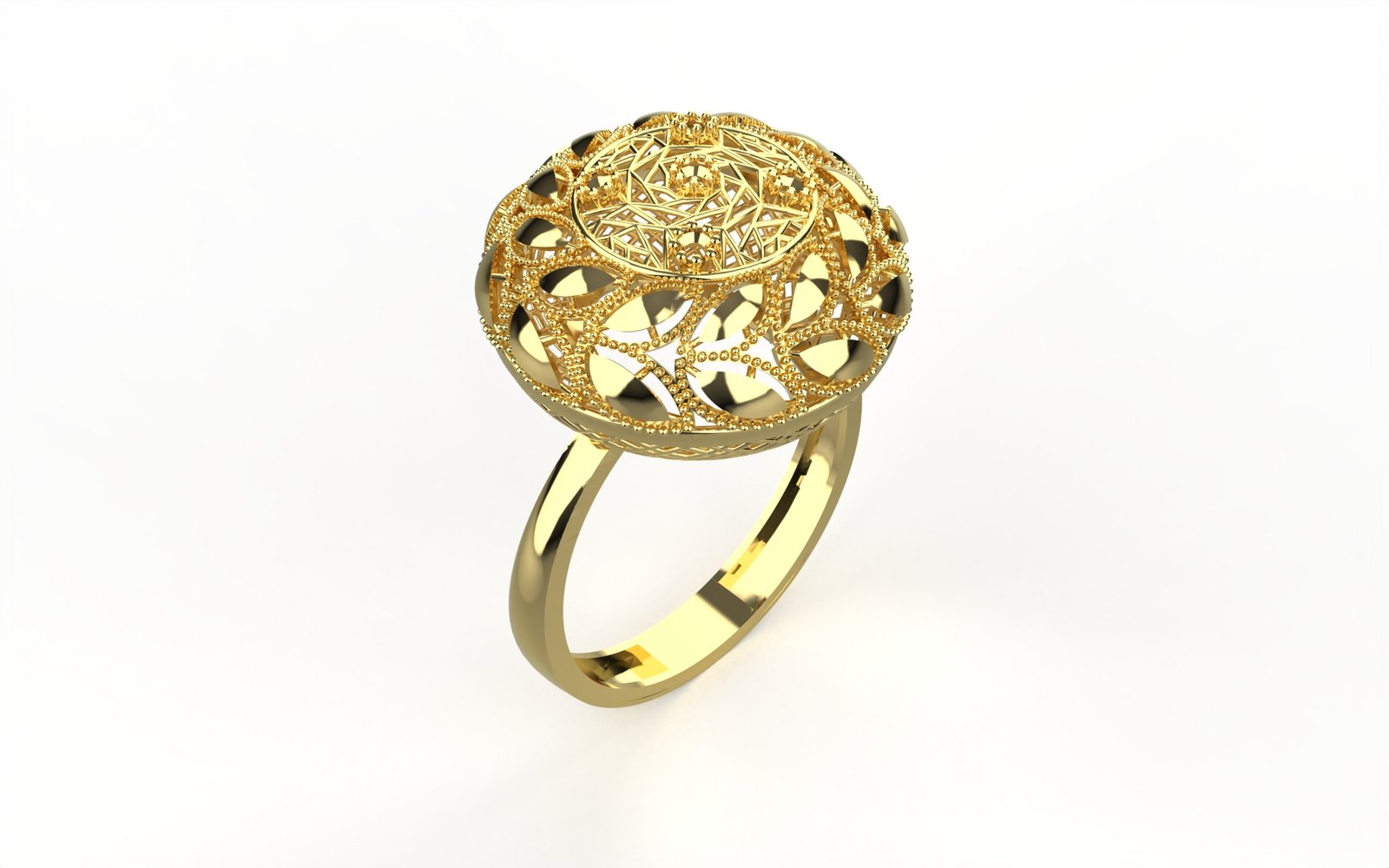Starlight Filigree Ring