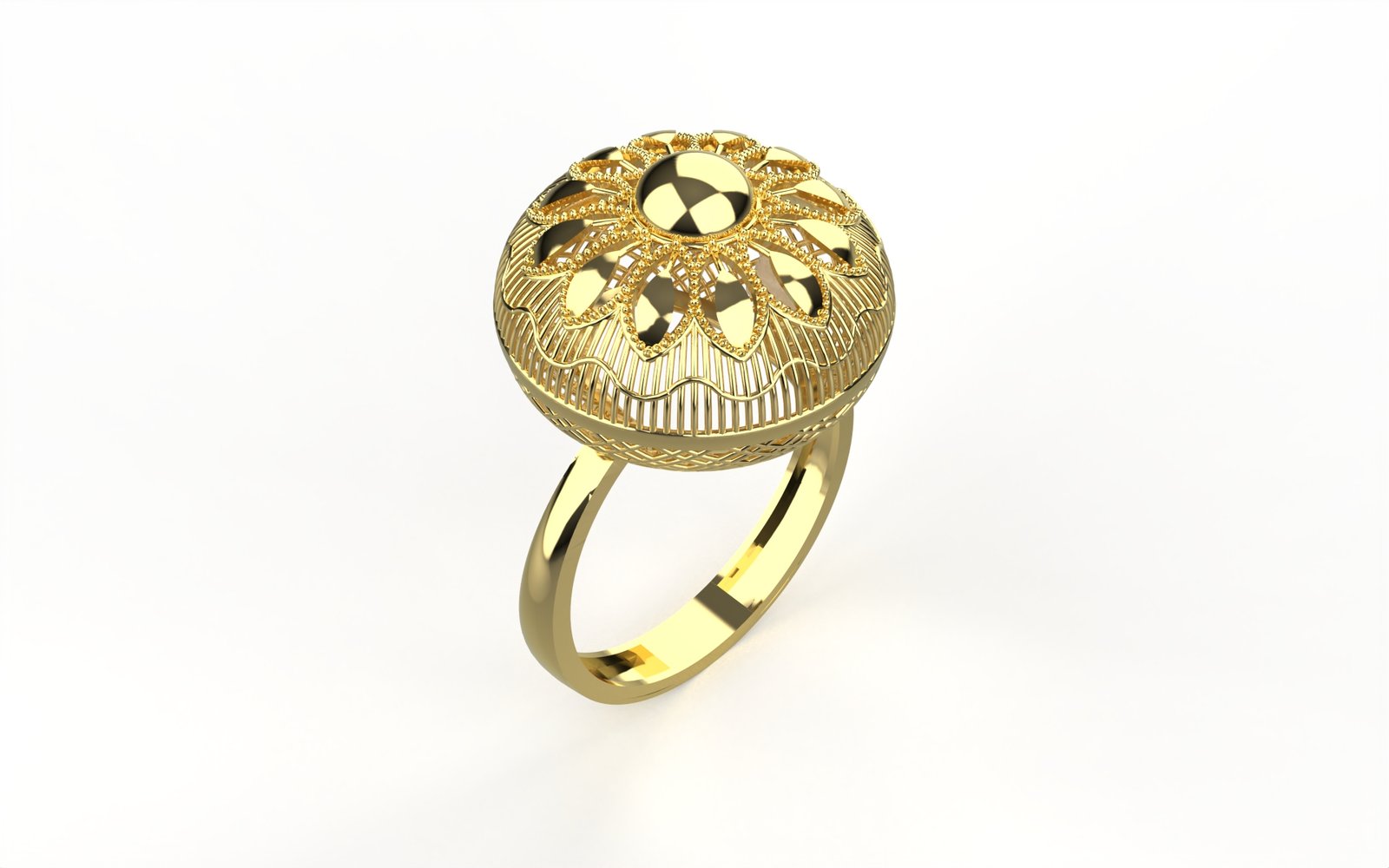 Noble Gilded Band