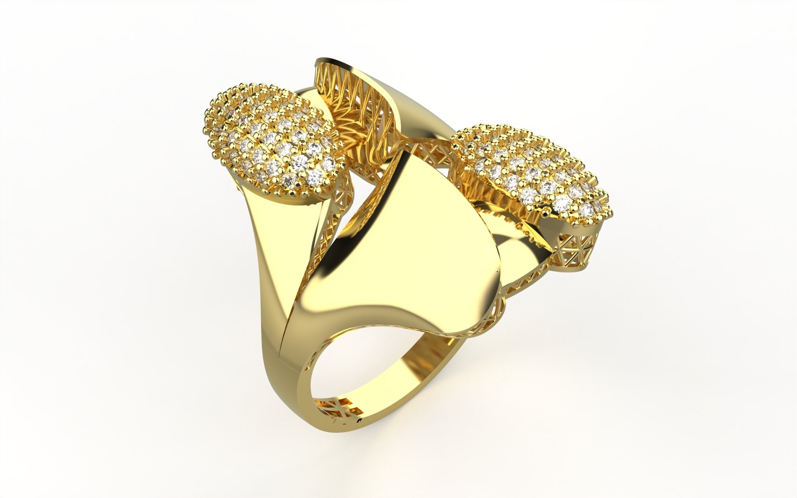 Gleaming Beaded Band