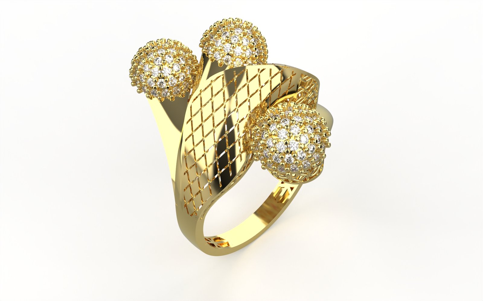 Royal Gold Solitaire Ring