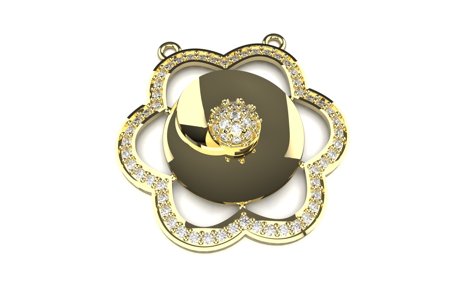 Infinite Beaded Pendant