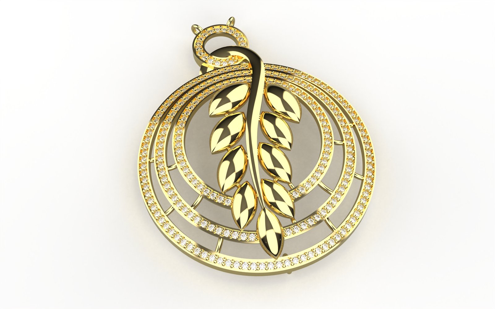 Imperial Filigree Pendant