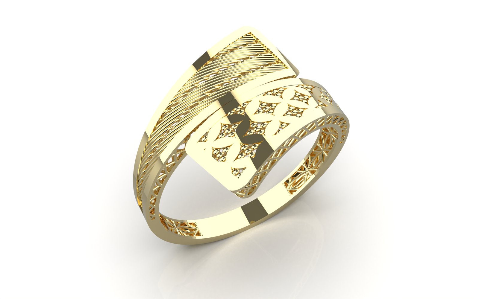 Graceful Gold Eternity Band