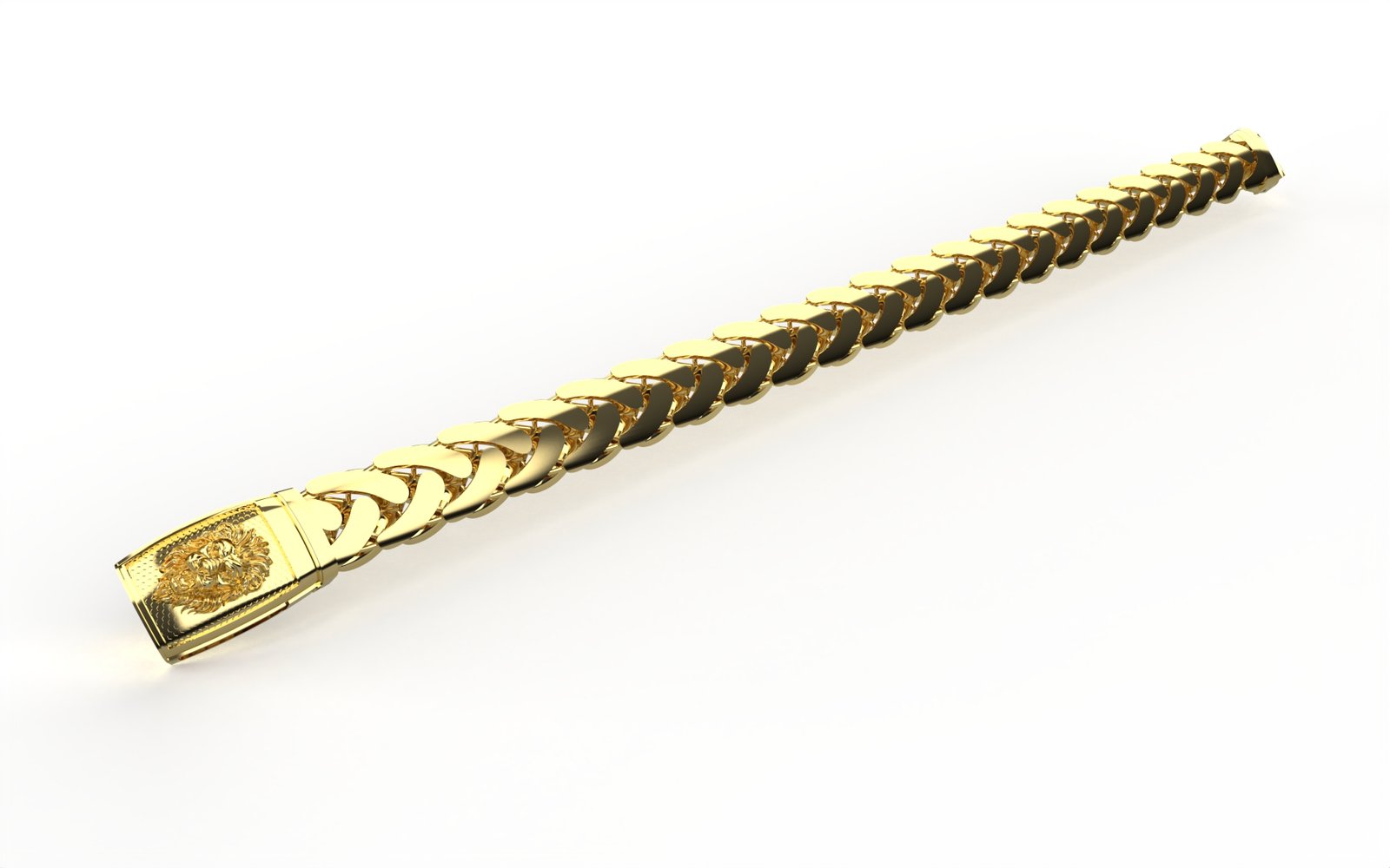 Noble Polished Cuff Bangle