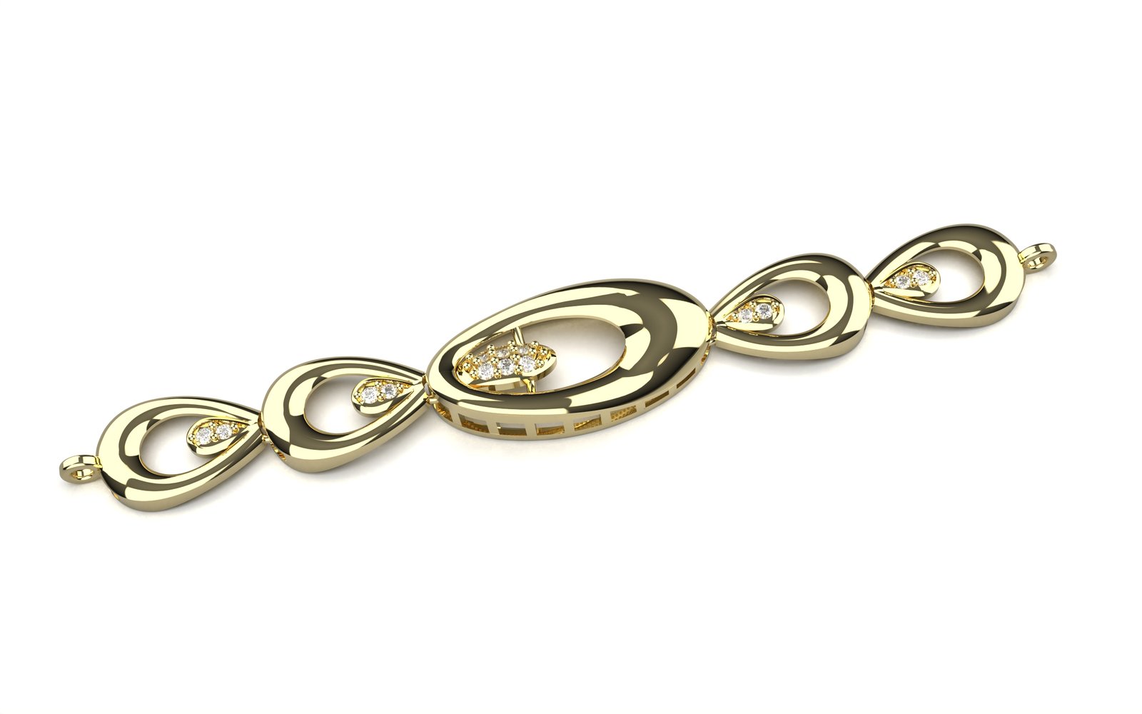 Luminous Filigree Bracelet